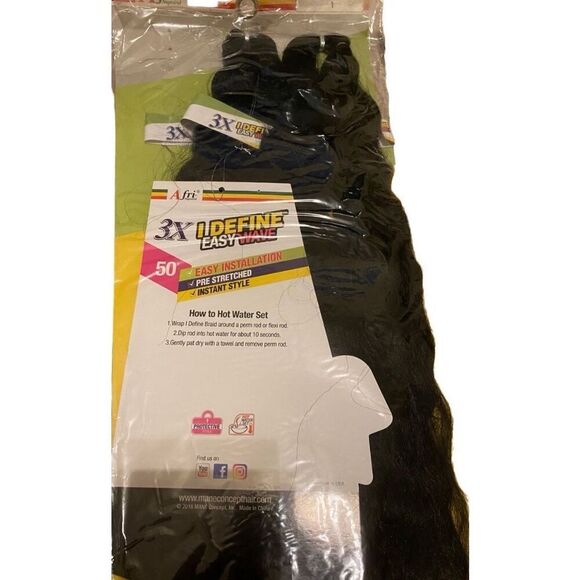 Lot Of 4 Partial Packs Braiding Hair Extensions Pre Stretched - Picture 5 of 10